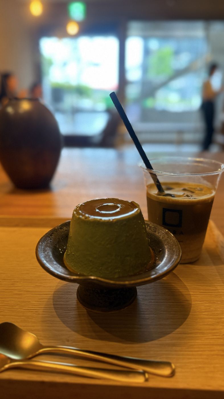 カフェのテーブル